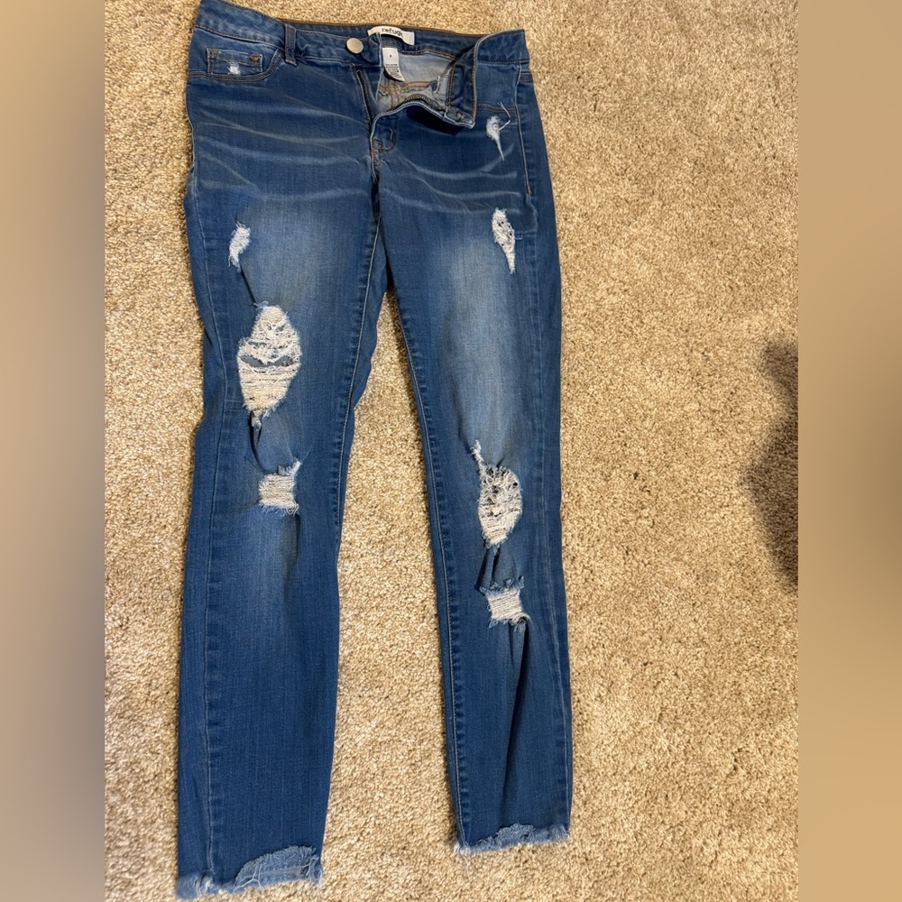 Refuge Light Blue Denim Pants